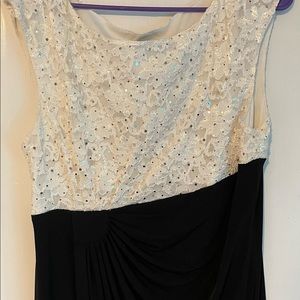 Formal Two Tone Dress